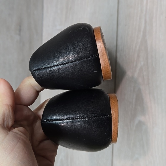 Madewell Women Leather The Pointed Toe Flats shoes sz 7 - Picture 8 of 14